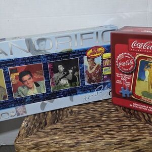 Elvis Presley Memorabilia Puzzle & Collectable CoCa-Cola Puzzle New Sealed